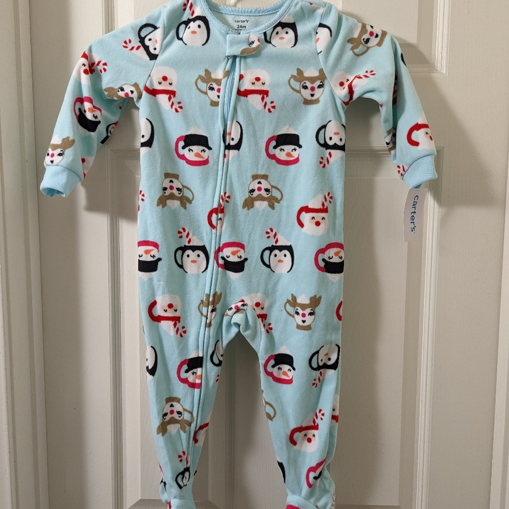 Carter's Christmas 🎄⛄ Pajamas New
